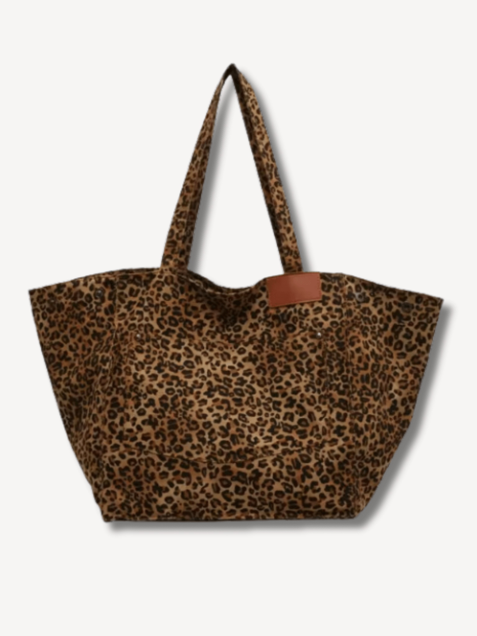 Grote panterprint shopper - Navoir