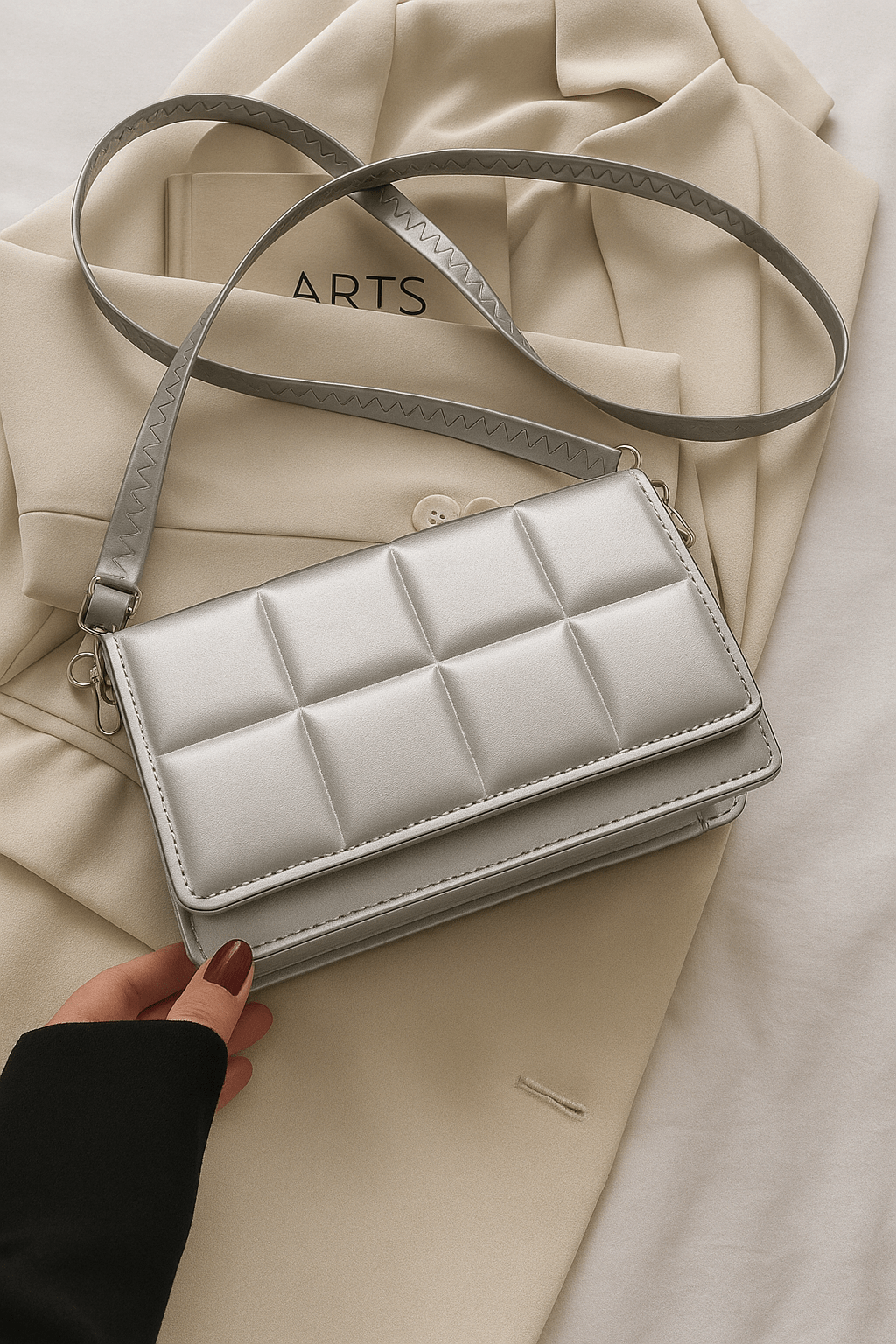 Crossbody Bella Zilver - Navoir