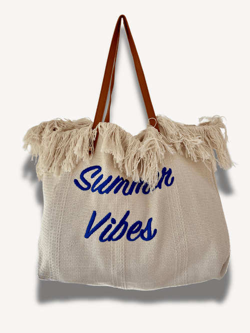 Beige strandtas Ibiza - Navoir