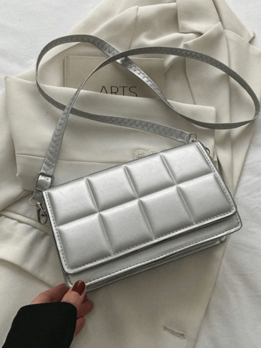 Crossbody Bella Zilver - Navoir