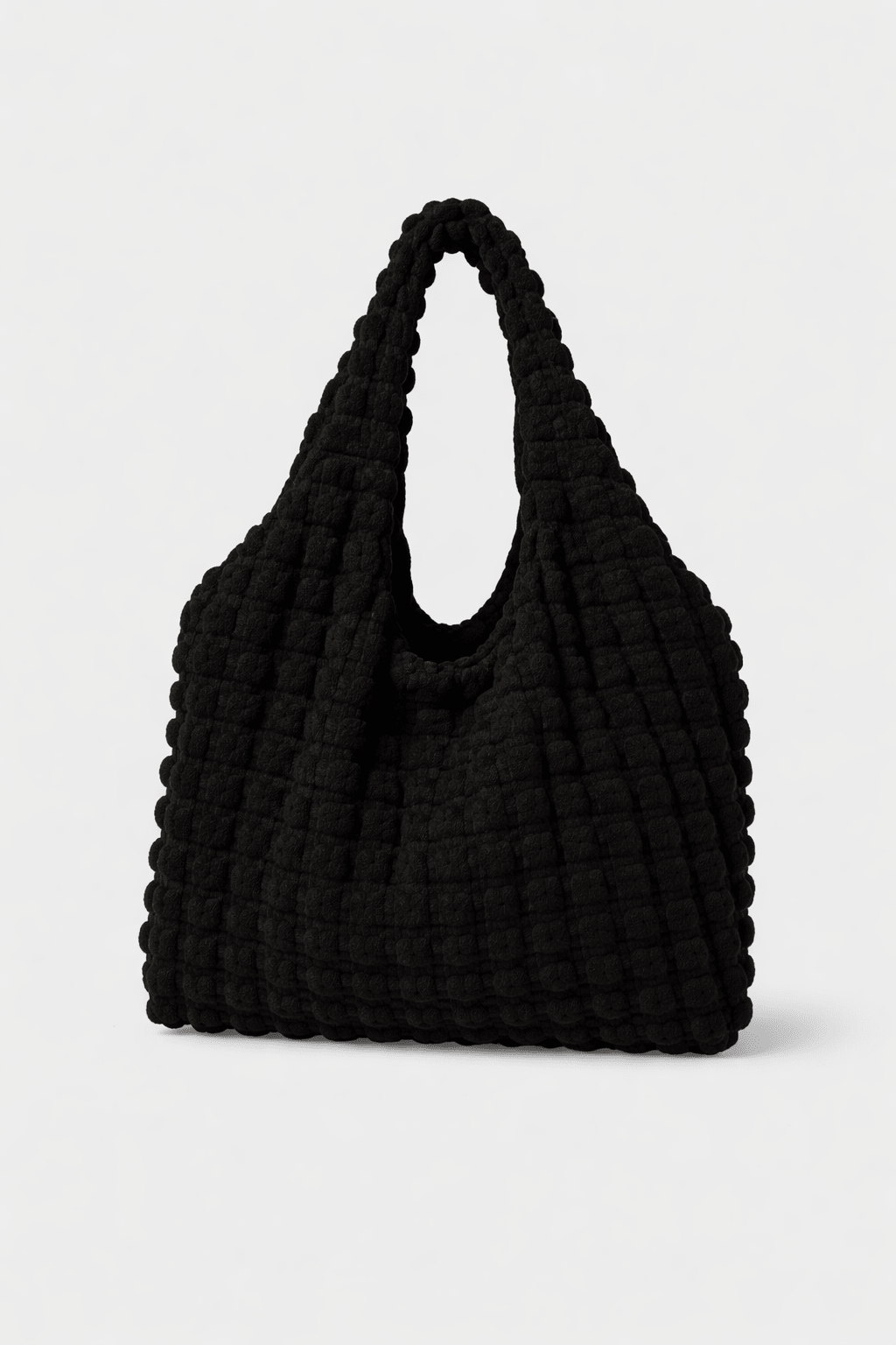 Gewatteerde shopper zwart - Navoir