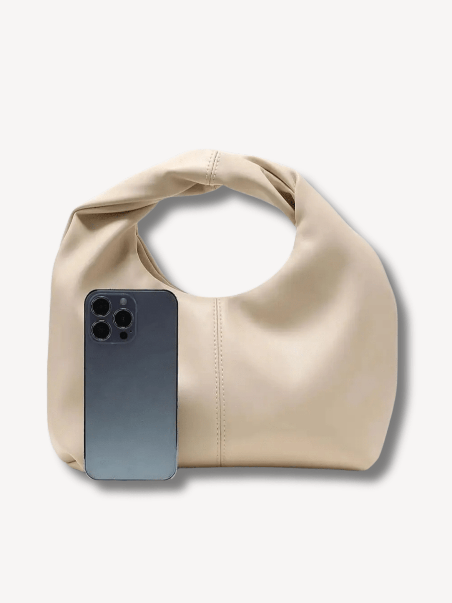 Kleine beige handtas - Navoir
