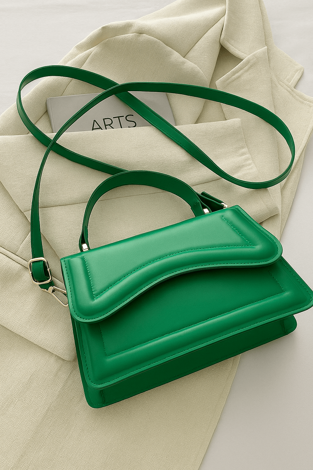 Kleine crossbody tas groen - Navoir