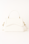 Witte crossbody tas vierkant - Navoir