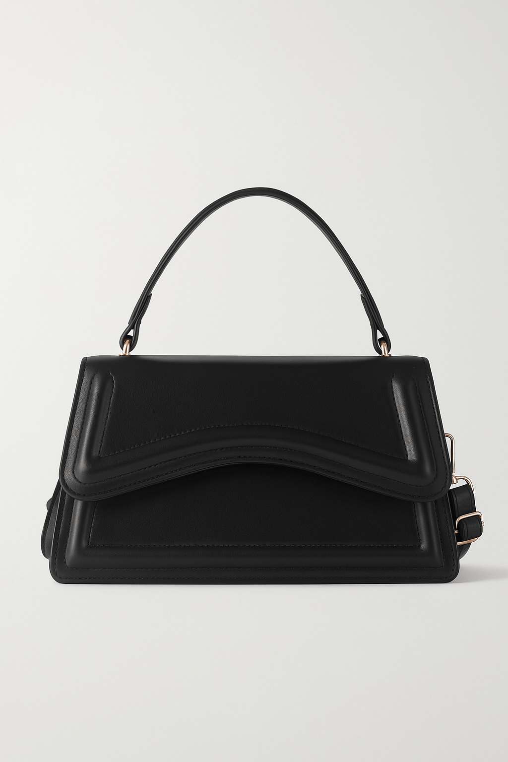 Kleine crossbody tas zwart - Navoir