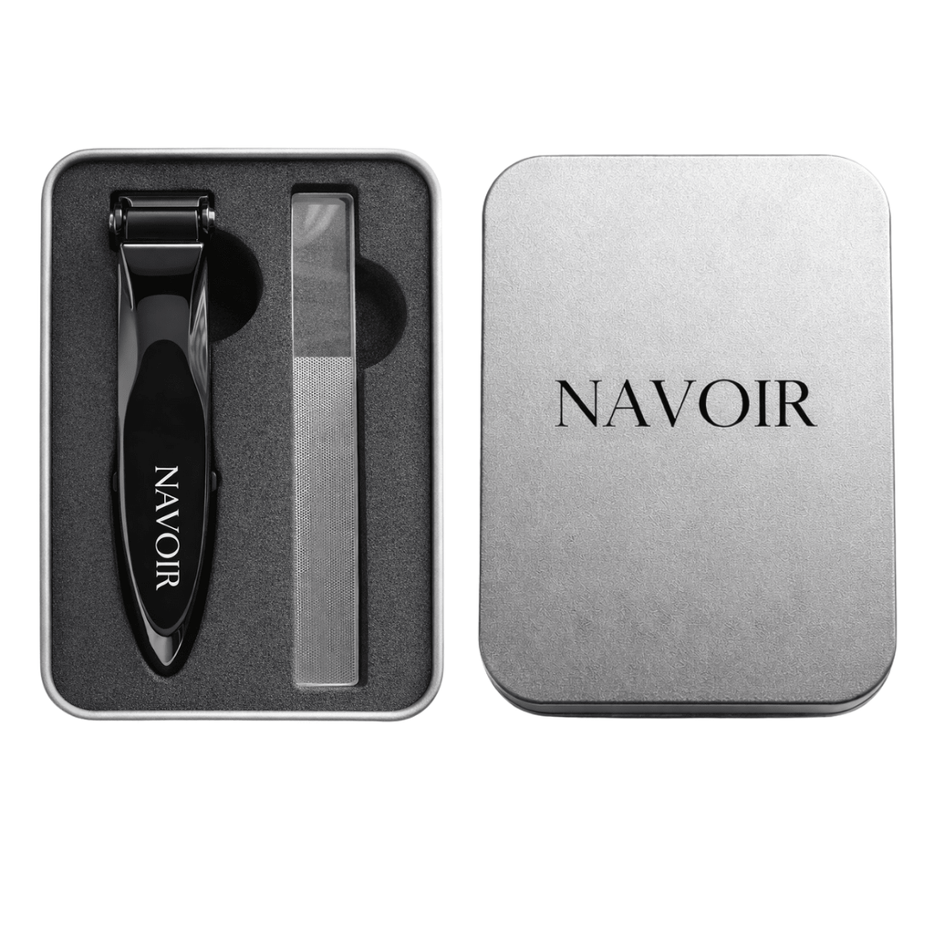Nagelknipper met Opvangbakje en Nagelvijl - Navoir