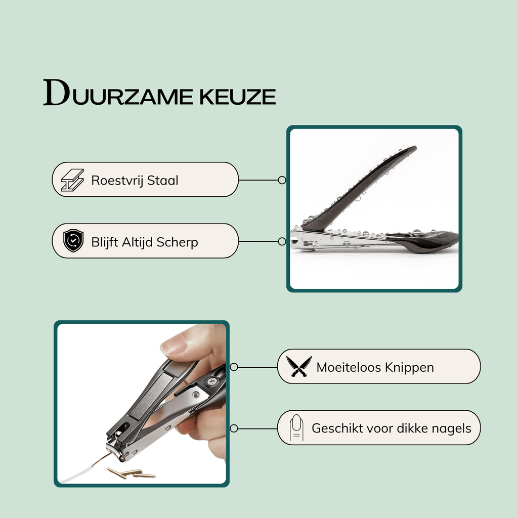 Nagelknipper Professioneel met Opvangbakje - Navoir