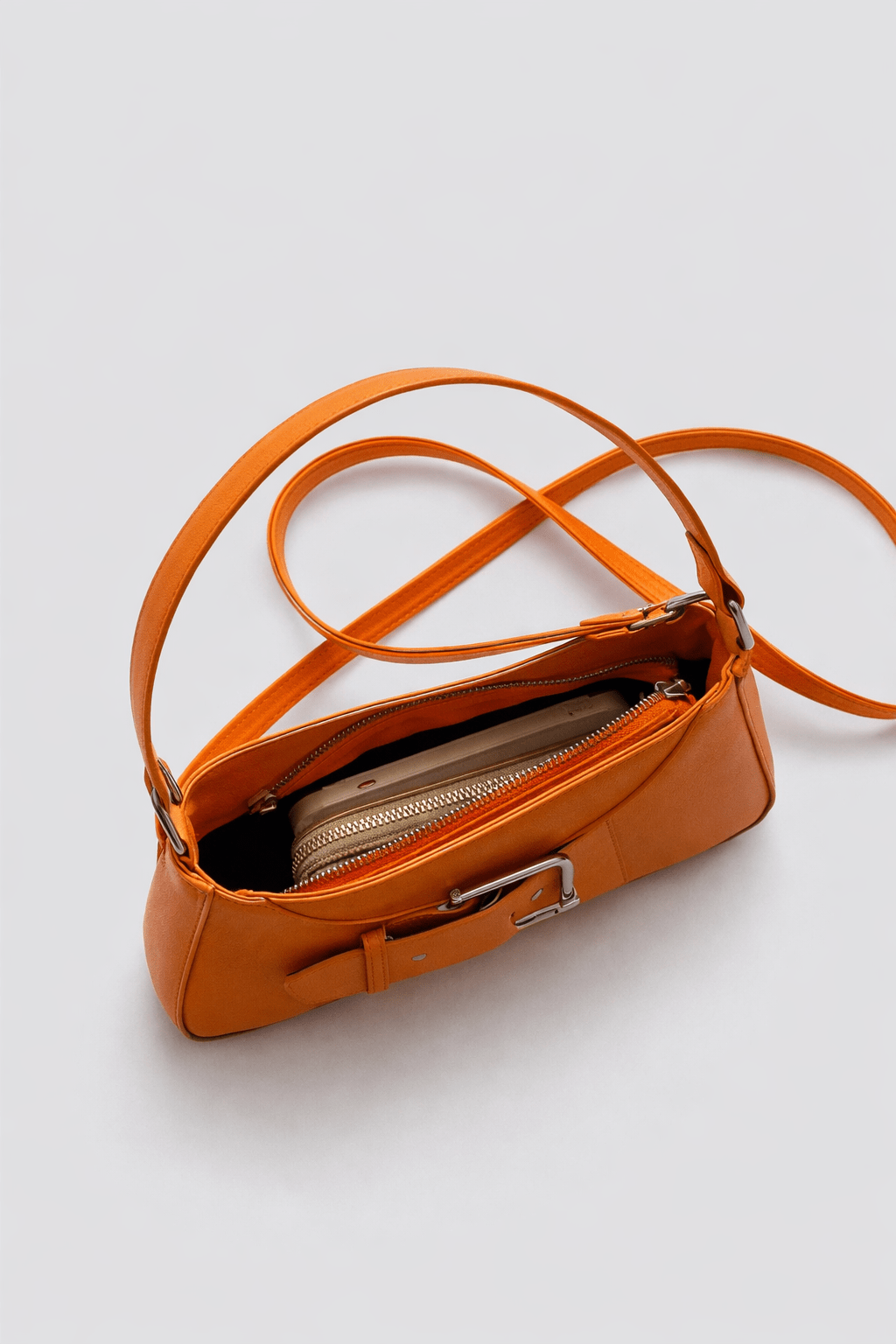 Oranje Schoudertas - Navoir