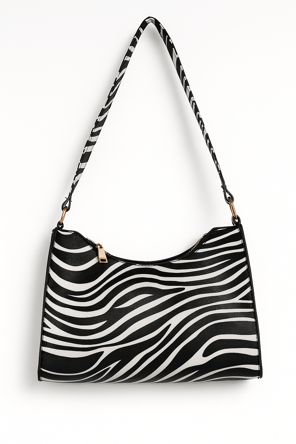 Schoudertas zebraprint - Navoir