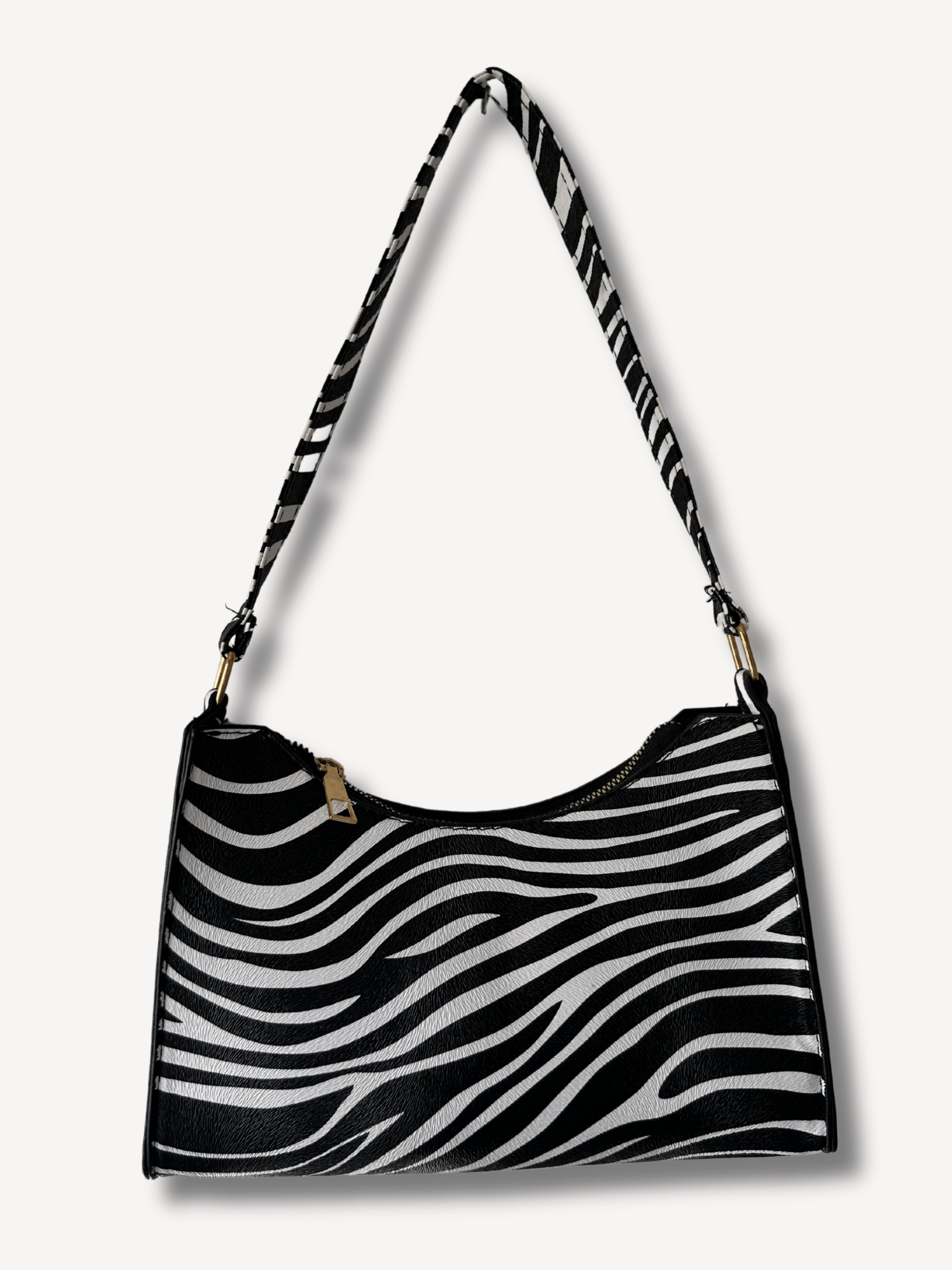 Schoudertas zebraprint - Navoir