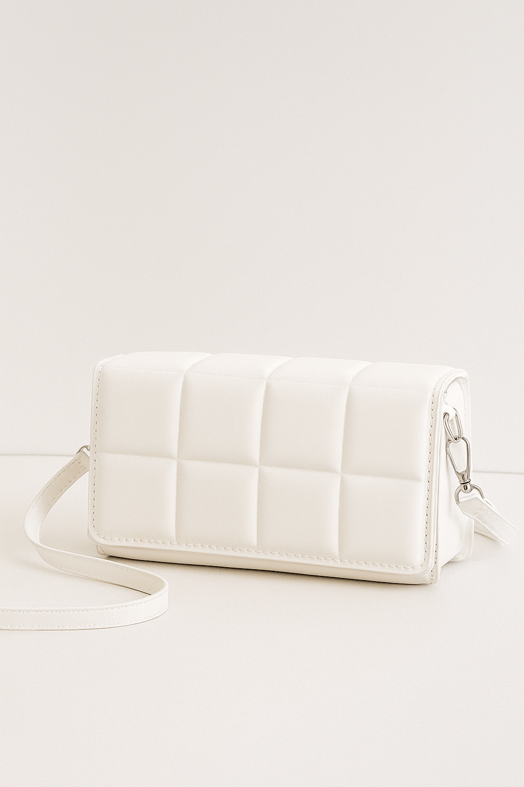 Witte crossbody schoudertas - Navoir