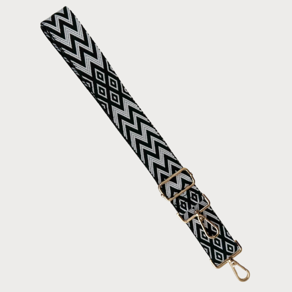 Tassenriem Roxy Zwart/Wit - Afbeelding 2