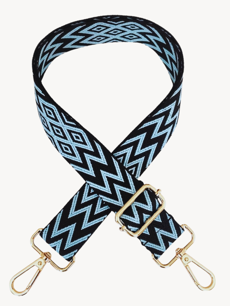 tassenriem blauw