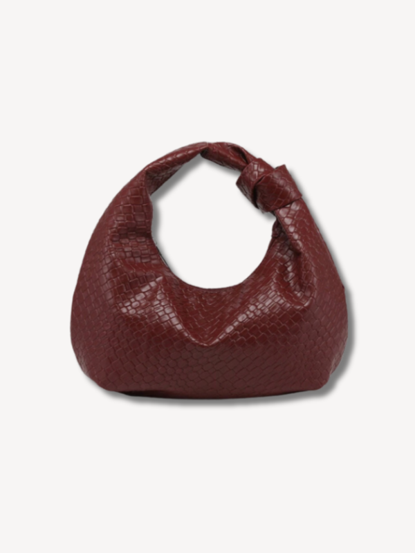 Handtas Dina Bordeaux