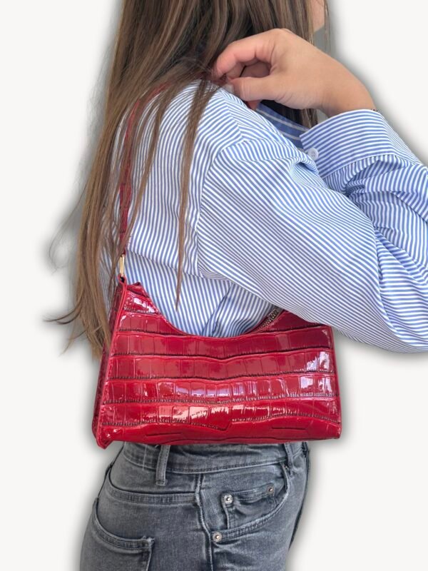 Schoudertas Sofia Rood - Afbeelding 2
