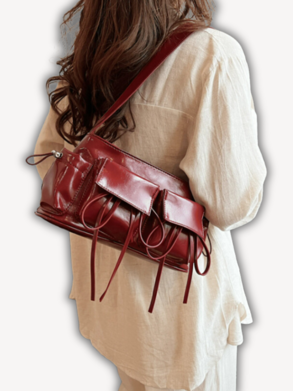 Schoudertas Ruby Rood - Afbeelding 2
