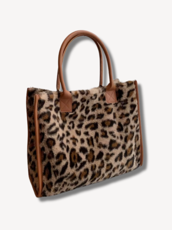 Handtas Panterprint Teddy