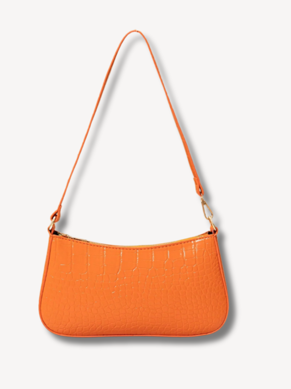 Schoudertas Amber Oranje - Afbeelding 3