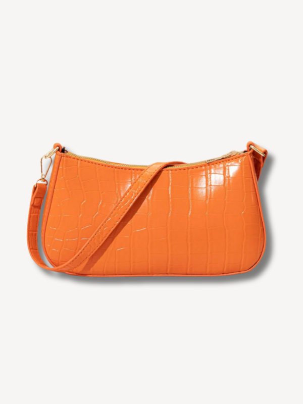 Schoudertas Amber Oranje - Afbeelding 4